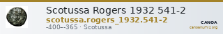 Scotussa Rogers 1932 541-2 — CANOA