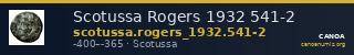 Scotussa Rogers 1932 541-2 — CANOA