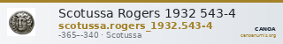 Scotussa Rogers 1932 543-4 — CANOA