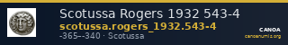 Scotussa Rogers 1932 543-4 — CANOA