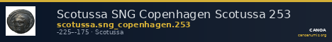 Scotussa SNG Copenhagen Scotussa 253 — CANOA