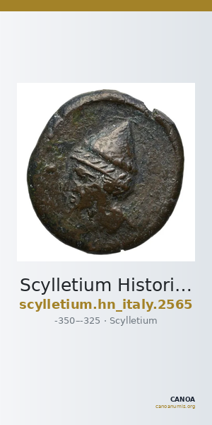 Scylletium Historia Numorum Italy 2565 — CANOA