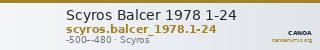 Scyros Balcer 1978 1-24 — CANOA