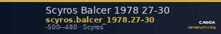 Scyros Balcer 1978 27-30 — CANOA