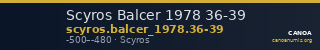 Scyros Balcer 1978 36-39 — CANOA