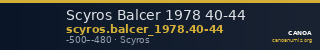 Scyros Balcer 1978 40-44 — CANOA