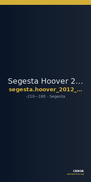 Segesta Hoover 2012 1205 — CANOA