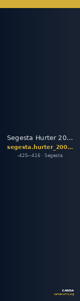 Segesta Hurter 2008 K26-K27 — CANOA