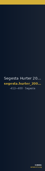 Segesta Hurter 2008 K31 — CANOA
