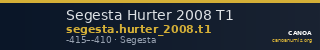 Segesta Hurter 2008 T1 — CANOA