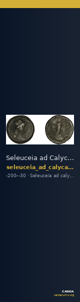 Seleuceia ad Calycadnum SNG Levante 680-9 — CANOA