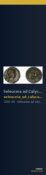 Seleuceia ad Calycadnum SNG Levante 690-8 — CANOA