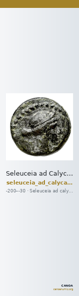 Seleuceia ad Calycadnum SNG Levante 699-700 — CANOA