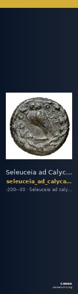 Seleuceia ad Calycadnum SNG Levante 710 — CANOA