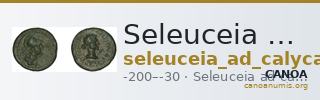 Seleuceia ad Calycadnum SNG Levante 716 — CANOA