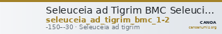 Seleuceia ad Tigrim BMC Seleucia ad Tigrim 1-2 — CANOA