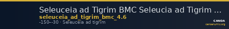 Seleuceia ad Tigrim BMC Seleucia ad Tigrim 4, 6 — CANOA