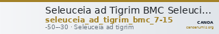Seleuceia ad Tigrim BMC Seleucia ad Tigrim 7-15 — CANOA