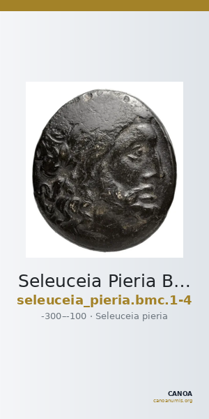 Seleuceia Pieria BMC Seleuceia in Pieria 1-4 — CANOA