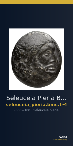 Seleuceia Pieria BMC Seleuceia in Pieria 1-4 — CANOA