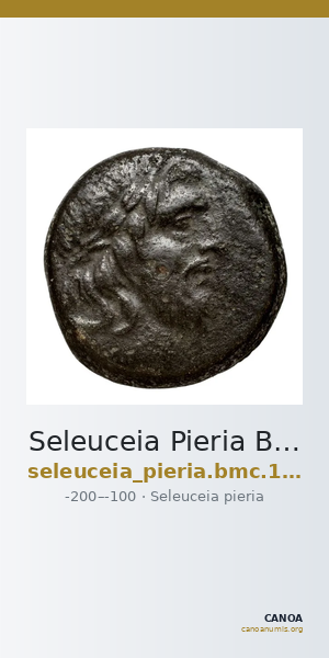 Seleuceia Pieria BMC Seleuceia in Pieria 11-13 — CANOA