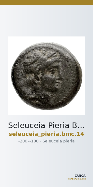 Seleuceia Pieria BMC Seleuceia in Pieria 14 — CANOA