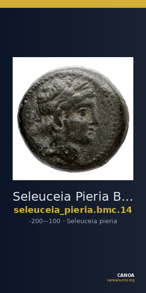 Seleuceia Pieria BMC Seleuceia in Pieria 14 — CANOA