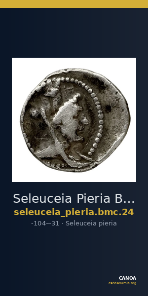 Seleuceia Pieria BMC Seleuceia in Pieria 24 — CANOA