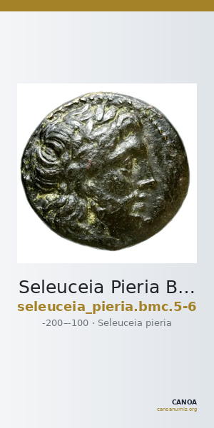 Seleuceia Pieria BMC Seleuceia in Pieria 5-6 — CANOA
