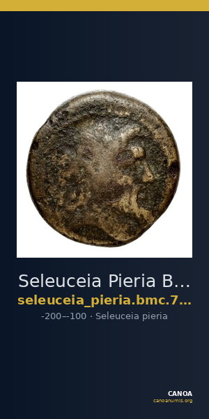 Seleuceia Pieria BMC Seleuceia in Pieria 7-10 — CANOA