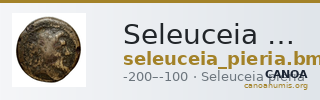 Seleuceia Pieria BMC Seleuceia in Pieria 7-10 — CANOA