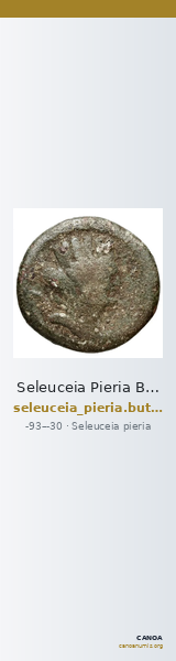 Seleuceia Pieria Butcher 2004 Autonomous coinage a — CANOA