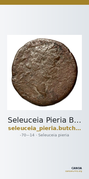 Seleuceia Pieria Butcher 2004 Type A — CANOA