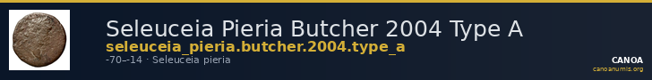 Seleuceia Pieria Butcher 2004 Type A — CANOA