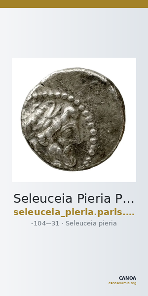 Seleuceia Pieria Paris 1973.1.262 — CANOA