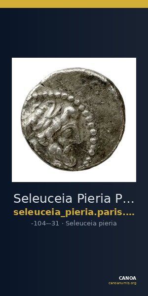 Seleuceia Pieria Paris 1973.1.262 — CANOA