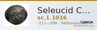 Seleucid Coins (part 1) 1016 — CANOA