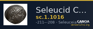 Seleucid Coins (part 1) 1016 — CANOA