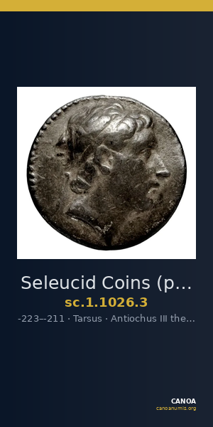 Seleucid Coins (part 1) 1026.3 — CANOA
