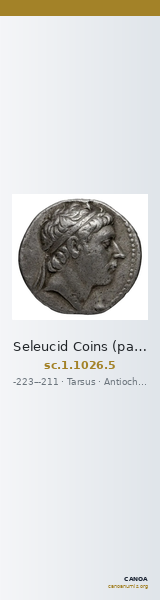 Seleucid Coins (part 1) 1026.5 — CANOA
