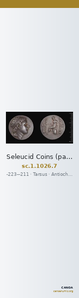 Seleucid Coins (part 1) 1026.7 — CANOA