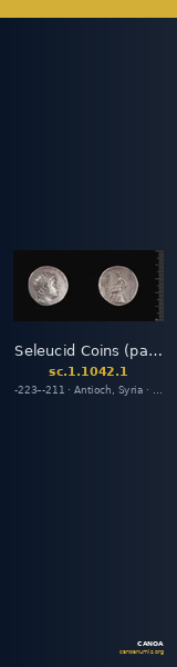Seleucid Coins (part 1) 1042.1 — CANOA