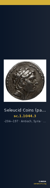 Seleucid Coins (part 1) 1044.3 — CANOA