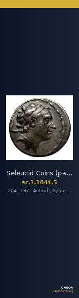 Seleucid Coins (part 1) 1044.5 — CANOA