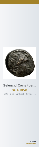 Seleucid Coins (part 1) 1050 — CANOA