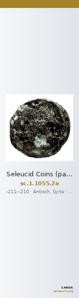 Seleucid Coins (part 1) 1055.2a — CANOA