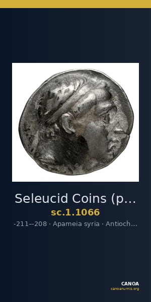 Seleucid Coins (part 1) 1066 — CANOA