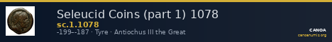 Seleucid Coins (part 1) 1078 — CANOA