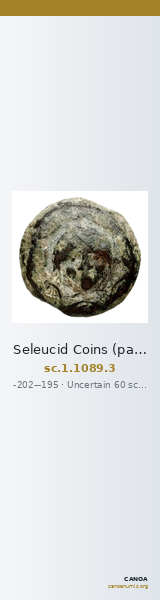 Seleucid Coins (part 1) 1089.3 — CANOA