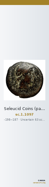 Seleucid Coins (part 1) 1097 — CANOA